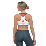 Printed sports bra Image