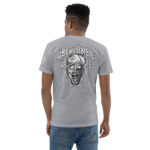 stylish Mens fitted t-shirt heather grey Image