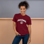 Unisex jersey t-shirt cranberry Image