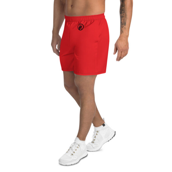 uberzombie logo men shorts alizarin red Image