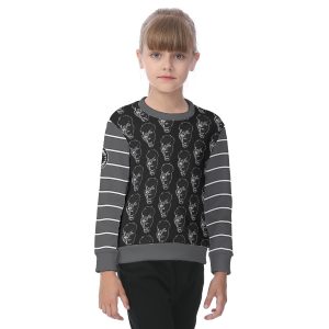 Zombie Heads- Unisex Kid's Heavy Fleece Sweatshirt